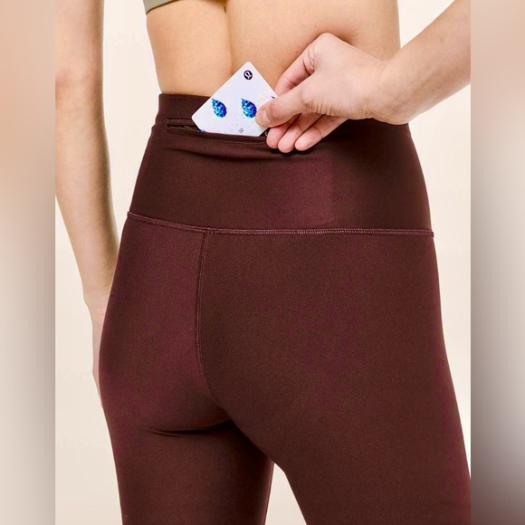 Lululemon “Zoned In Tight” Run / Train in Vibrant Plum Shadow Shade ~ Size 4 - Picture 1 of 7